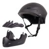 Kask downhill na rower motor enduro zjazdowy W-TEC Campanero Matt Black